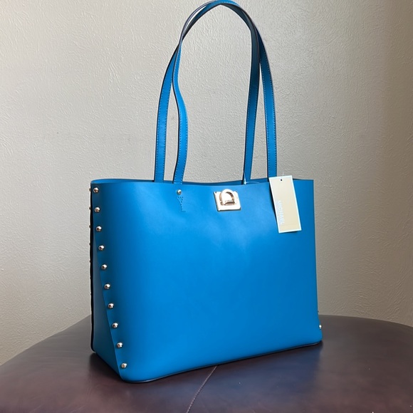 Michael Kors Manhattan Large Tote Leather Lagoon - Picture 4 of 17